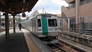 【引退進行中】京都市交10系初期車　普通国際会館行　近鉄京都線･新田辺入線　1104F 2023年5月6日