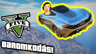 ÍGY NE VEZESS SOHA!!! - GTA V Baromkodás