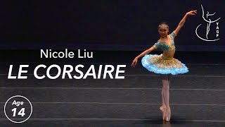 ローザンヌ国際バレエコンクール2021出場者 Nicole Liu (14)【YAGP 2020 Atlanta Semi-Finals『海賊』よりヴァリエーション】