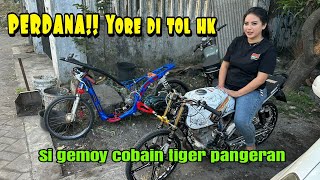 Perdana nyore di tol HK naik tiger pangeran Rizal rans 🔥 #prank #vlog #comedy #storywa