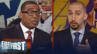 Nick Wright & Cris Carter react to Tom Brady comparing himself to LeBron James | FIRST THINGS FIRST