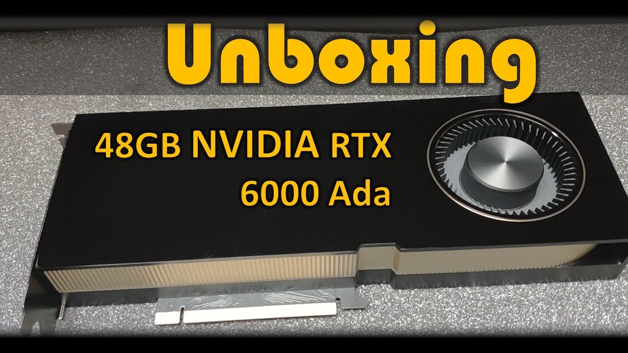 NVIDIA RTX 6000 Ada Generation GPU - YouTube