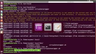 Virtualenvwrapper Tutorial