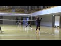 Japan Pro Volleyball Ball Control Routine