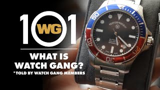 WG 101 | What Exactly is Watch Gang?