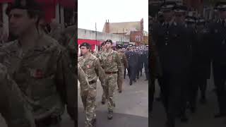 Loughborough Town Remembrance Day Parade 2024