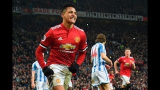 Manchester United 2-0 Huddersfield | Alexis Sanchez & Lukaku score goals