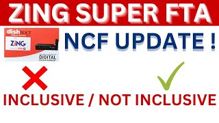 Zing Super FTA Dishtv|NCF Latest Update!Zing Super FTA Set Top Box Latest Update !