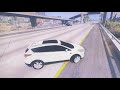 Fatal wrong way driving crash, Acura TL, Honda Pilot, Honda Accord and Ford Escape in BeamNG.Drive