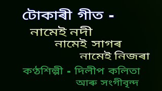 Tukari geet. (টোকাৰী গীত) {Namei nodi namei sagar} { নামেই নদী নামেই সাগৰ}