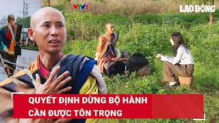 Ông Minh Tuệ lên sóng VTV1 nói về kế hoạch bộ hành, ban tôn giáo chính phủ ra thông báo | BLĐ