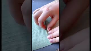 Sewing tutorial You can easily make this 😍 #tailor #sewing #clothing #learn #sewingtechnique