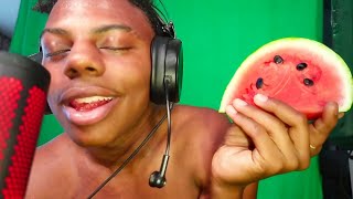 iShowSpeed Does Soothing Watermelon Eating ASMR