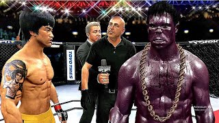 Bruce Lee vs. Purple Hulk : The Ultimate UFC 4 Showdown