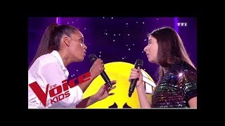 Alain Souchon - Allo Maman Bobo | Amel Bent et Ermonia | The Voice Kids France 2018 | Finale