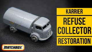 MATCHBOX restoration: 38A Karrier Refuse Collector