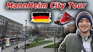 Mannheim City Tour Germany 😍 || One Day in Mannheim Germany Trains Vlog || Mannheim Walking Tour