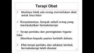 Kesulitan Tidur (Insomnia), Apa dan Bagaimana Terapinya?