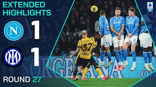 NAPOLI-INTER 1-1 | EXTENDED HIGHLIGHTS | SERIE A 2024/25