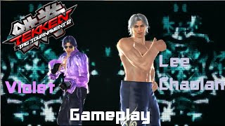 Tekken Tag Tournament 2:Lee Chaolan/Violet Gameplay