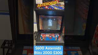 $600 Atari Asteroids! Real Arcades at Arcade1Up prices! The last day is when the deals happen!