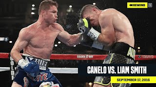 FULL FIGHT | Canelo vs. Liam Smith (DAZN REWIND)