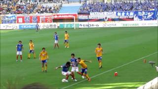 2015 J1 2nd 第13節　ベガルタ仙台 vs 横浜Fマリノス　奥埜 同点ヘッド