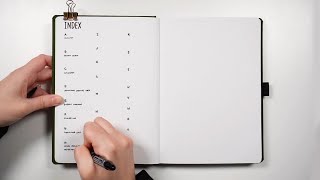 Bullet Journal Index Ideas 💜