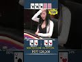 【 德州扑克 】all in 姐姐 britney 跟我敢all in？ poker 赛事解说