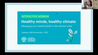 Healthy minds, healthy climate: Managing your mental health in the climate crisis