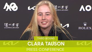 Clara Tauson Press Conference (3R) | Australian Open 2022
