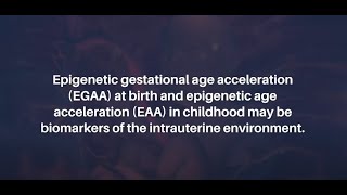 Prenatal Nutrition and Metals Impact on Epigenetic Aging | Aging-US