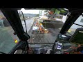 driving a hitachi 170 wheel machine