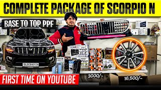 2025 Scorpio N Base Model Mahindra Genuine Accessories with price 🔥|| scorpio N Z2 to Z8 modified ✅