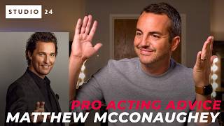 Matthew McConaughey Acting Advice | Pro Acting Coach Reacts