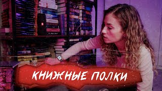 Мои КНИЖНЫЕ ПОЛКИ 400+ 🔥 | книги на два дома