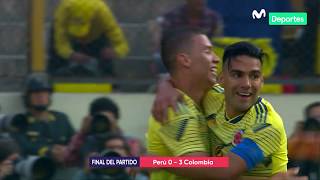 Perú vs. Colombia 0-3| RESUMEN y GOLES del partido amistoso internacional