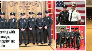 LAFD Recruit Class 25-01 Graduation video. Serving with Courage, Integrity and Pride.