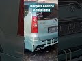 hasil pemasangan bodykit Avanza lama