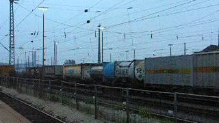 55 with freight train @ Aachen-West