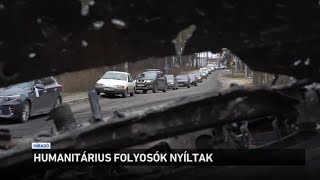 Humanitárius folyosók nyíltak