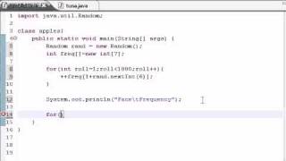 Java Programming Tutorial - 30 - Array Elements as Counters.flv