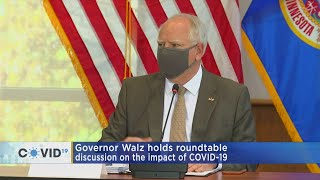 Gov. Walz Holds COVID-19 Roundtable