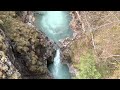 wanderung durch die leutasch klamm bei mittenwald 4k