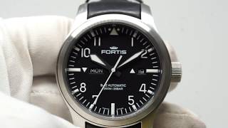 Fortis B-42 Flieger Day Date Automatic 42mm 655.10.11