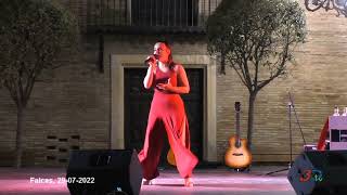 Falces, presentación programa de fiestas y concierto de Bárbara 30-07-2022