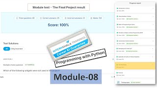 Programming with Python Module 8 The Final Project Solutions || Internshala || by Vikas sir