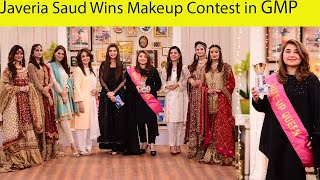 Good Morning pakistan Today Makeup Contest 21st Oct pictures|Nida yasir show today|Javeria Saud Wins