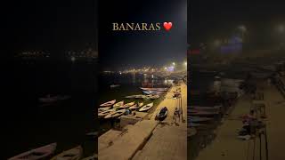 Banaras ganga ghat night view ❤️ #varanasi #views #gangaghat #nightview #uttarpradesh #kashi #🙏🙏