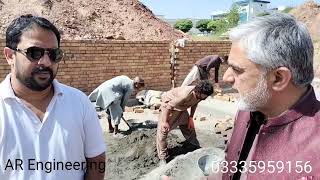 1 Kanaal Foundation work Top City Islamabad